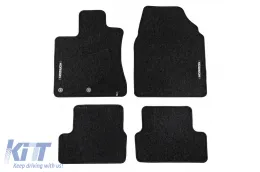 image-75-Textilfußmatten aus der Horizon-Serie von Frogum geeignet für Nissan Qashqai 2006-2013, Set aus 4 Stück, schwarz