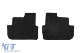 Textilfußmatten aus der Horizon-Serie von Frogum geeignet für Peugeot 308 2007-2013, Set von 4 Stück, schwarz-image-6255263