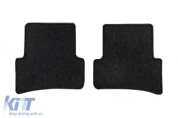 Textilfußmatten aus der Horizon-Serie von Frogum geeignet für Renault Clio 2012-2020, Set mit 4 Stück, schwarz-image-6255298