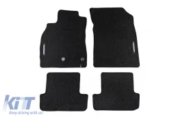 image-9-Textilfußmatten aus der Horizon-Serie von Frogum geeignet für Renault Megane 2008-2016, Set mit 4 Stück, schwarz