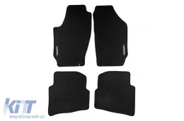 image-15-Textilfußmatten aus der Horizon-Serie von Frogum geeignet für Skoda Fabia 1999-2008, Set von 4 Stück, schwarz