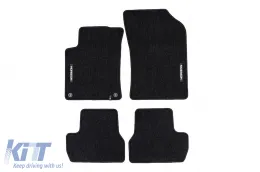 image-59-Textilfußmatten aus der Horizon-Serie von Frogum geeignet für Citroen C3 2009-2016, Set von 4 Stück, schwarz