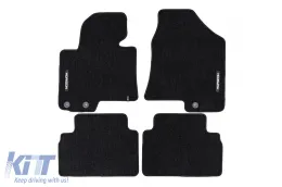 image-65-Textilfußmatten aus der Horizon-Serie von Frogum geeignet für Kia Sportage 2010-2015, Set aus 4 Stück, schwarz