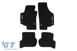 image-33-Textilfußmatten aus der Horizon-Serie von Frogum geeignet für Seat Altea 2008-2015, Set aus 4 Stück, schwarz