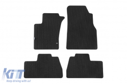 image-75-Textilfußmatten der Petex Comet-Serie geeignet für Mercedes ML W163 2001-2005, Set aus 4 Teilen, schwarz