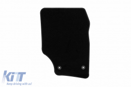Textilfußmatten geeignet für Porsche Cayenne 2003-2010, Set aus 4 Stück, schwarz-image-6246512
