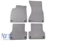 image-28-Textilfußmatten Petex Comet-Serie geeignet für Audi A6 Limousine, Kombi, Allroad, Audi A7 2010-2018, Set mit 4 Stück, grau