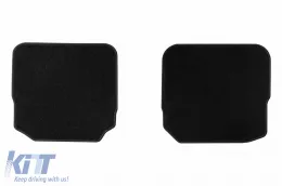 Textilfußmatten von Rigum geeignet für Audi A3 1996-2003, Set aus 4 Stück, schwarz-image-6244514