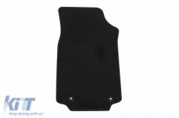 Textilfußmatten von Rigum geeignet für Audi A6 1991-1996, Set aus 4 Stück, schwarz-image-6244529