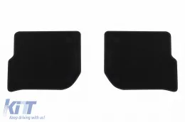 Textilfußmatten von Rigum geeignet für Audi A6 1991-1996, Set aus 4 Stück, schwarz-image-6244530