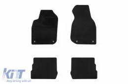 image-59-Textilfußmatten von Rigum geeignet für Audi A6 2000-2004, Set aus 4 Stück, schwarz