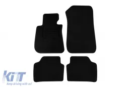 image-67-Textilfußmatten von Rigum geeignet für BMW 3er Reihe E90, E91 2005-2012, Set aus 4 Stück, schwarz