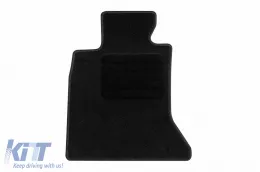 Textilfußmatten von Rigum geeignet für BMW 5er Reihe F10, F11 2010-2013, Set aus 4 Stück, schwarz-image-6244700