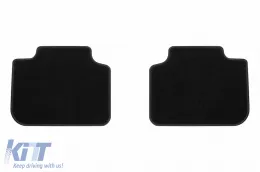 Textilfußmatten von Rigum geeignet für BMW X1 F48 nach 2015, Set aus 4 Stück, schwarz-image-6246687
