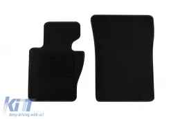 Textilfußmatten von Rigum geeignet für BMW X3 E83 2003-2011, Set aus 4 Stück, schwarz-image-6244737