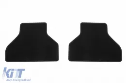 Textilfußmatten von Rigum geeignet für BMW X5 E70 2007-2013, Set aus 4 Stück, schwarz-image-6244766