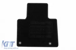 Textilfußmatten von Rigum geeignet für Citroen C5 2008-2017, Set aus 4 Stück, schwarz-image-6244104