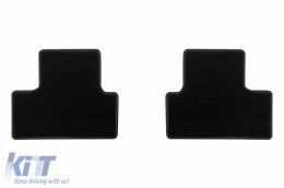Textilfußmatten von Rigum geeignet für Citroen DS4, Peugeot 308 Hatchback, 308 PHEV Hatchback, Opel Astra L Hatchback, Astra L PHEV Hatchback nach 2022, Set aus 4 Stück, schwarz-image-6244657