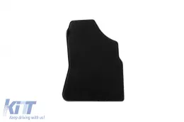 Textilfußmatten von Rigum geeignet für Citroen Berlingo, Peugeot Partner 2008-2019, Set mit 2 Stück, schwarz-image-6244807