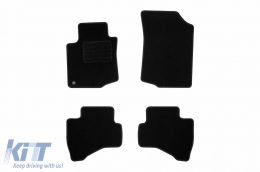 image-23-Textilfußmatten von Rigum geeignet für Citroen C1 2005-2011, Set aus 4 Stück, schwarz