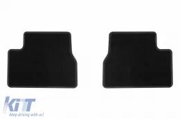 Textilfußmatten von Rigum geeignet für Citroen C2 2002-2009, Set aus 4 Stück, schwarz-image-6244835