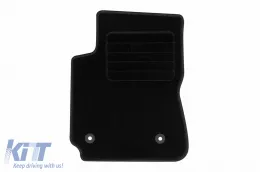 Textilfußmatten von Rigum geeignet für Citroen C4 Cactus nach 2014, Set aus 4 Stück, schwarz-image-6244869