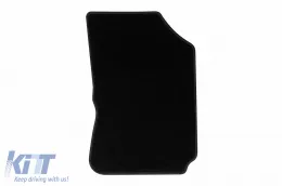 Textilfußmatten von Rigum geeignet für Citroen C4 Cactus nach 2014, Set aus 4 Stück, schwarz-image-6244870