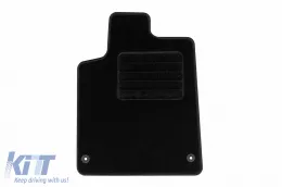 Textilfußmatten von Rigum geeignet für Citroen C5 2002-2008, Set aus 4 Stück, schwarz-image-6244886