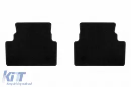 Textilfußmatten von Rigum geeignet für Citroen C5 Aircross nach 2017, Set aus 4 Stück, schwarz-image-6244895