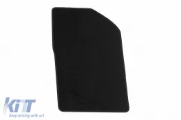 Textilfußmatten von Rigum geeignet für Citroen Xsara Picasso 1999-2008, Set aus 3 Teilen, schwarz-image-6244934