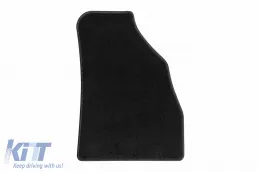 Textilfußmatten von Rigum geeignet für Citroen Nemo 2008-2015, Set aus 2 Stück, schwarz-image-6245864