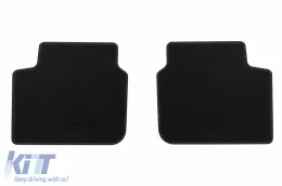Textilfußmatten von Rigum geeignet für Fiat Croma 2005-2011, Set aus 4 Stück, schwarz-image-6245043
