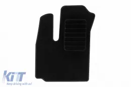 Textilfußmatten von Rigum geeignet für Fiat Doblo 2001-2010, Set aus 4 Teilen, schwarz-image-6245048