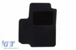 Textilfußmatten von Rigum geeignet für Fiat Sedici 2005-2014, Set aus 4 Stück, schwarz-image-6245129