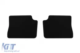 Textilfußmatten von Rigum geeignet für Fiat 600e, Jeep Avenger nach 2024, Set mit 4 Stück, schwarz-image-6247790