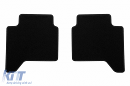 Textilfußmatten von Rigum geeignet für Ford Ranger nach 2016, Set mit 4 Stück, schwarz-image-6244154