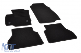 Textilfußmatten von Rigum geeignet für Ford B-max 2012-2015, Set aus 4 Stück, schwarz-image-6245142