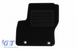 Textilfußmatten von Rigum geeignet für Ford C-Max 2011-2012, Set aus 4 Stück, schwarz-image-6245157