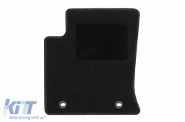 Textilfußmatten von Rigum geeignet für Ford Focus 1998-2004, Set aus 4 Stück, schwarz-image-6245190
