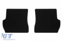 Textilfußmatten von Rigum geeignet für Ford Fusion 2002-2006, Set aus 4 Stück, schwarz-image-6245199
