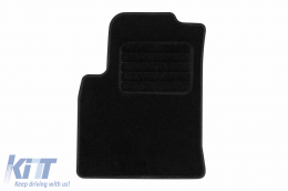 Textilfußmatten von Rigum geeignet für Ford Fusion 2006-2008, Set aus 4 Stück, schwarz-image-6245204