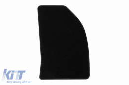 Textilfußmatten von Rigum geeignet für Ford Fusion 2006-2008, Set aus 4 Stück, schwarz-image-6245205