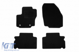 image-6-Textilfußmatten von Rigum geeignet für Ford Galaxy 2006-2012, Set aus 4 Stück, schwarz