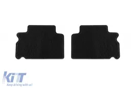 Textilfußmatten von Rigum geeignet für Ford Galaxy 2006-2012, S-Max 2006-2012 mit 7 Sitzen, Set aus 5 Teilen, schwarz-image-6245219