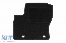 Textilfußmatten von Rigum geeignet für Ford Kuga 2008-2011, Set aus 4 Stück, schwarz-image-6245239