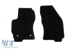 Textilfußmatten von Rigum geeignet für Ford Mondeo 2002-2007, Set aus 4 Stück, schwarz-image-6245259