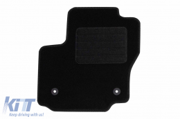 Textilfußmatten von Rigum geeignet für Ford Galaxy 2012-2015, Set aus 4 Stück, schwarz-image-6245288