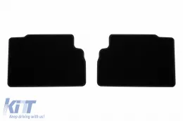 Textilfußmatten von Rigum geeignet für Ford C-Max 2012-2015, Set aus 4 Stück, schwarz-image-6246437