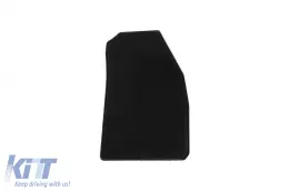 Textilfußmatten von Rigum geeignet für Ford Tourneo Courier nach 2014, mit 2 Sitzen, Set von 2 Stück, schwarz-image-6246640