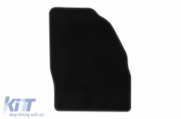 Textilfußmatten von Rigum geeignet für Ford Kuga 2011-2013, Set aus 4 Stück, schwarz-image-6246665
